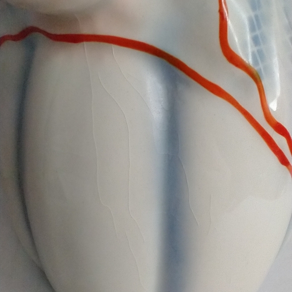 Old E R Erphila Germany lady teapot/pitcher. - Picture 14 of 15